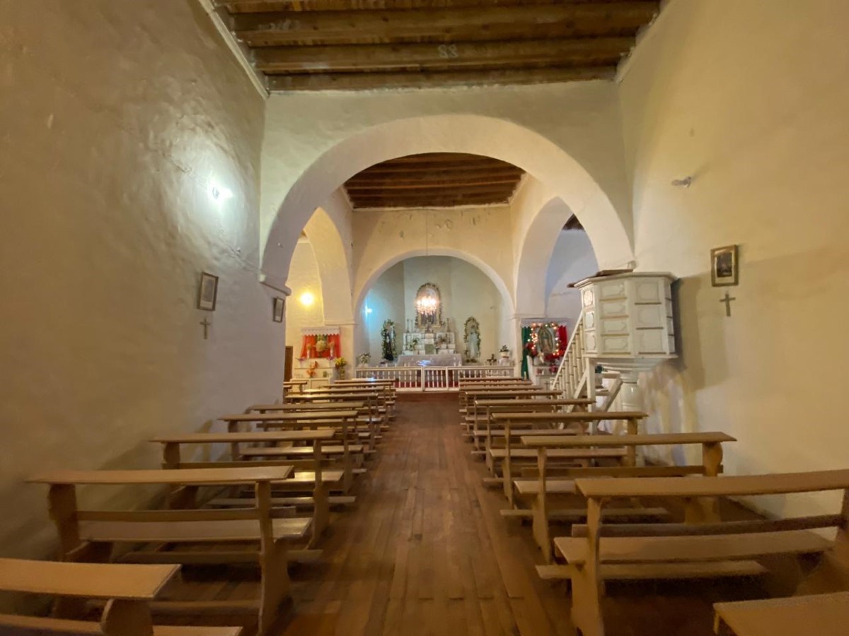 Interior del templo de San Fernando de las Amarillas