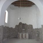 1.1 Liberación de muro de adobe de lambrin de ladrillo industrial en interior