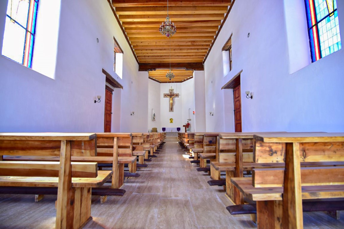 Interior del templo de San Lorenzo