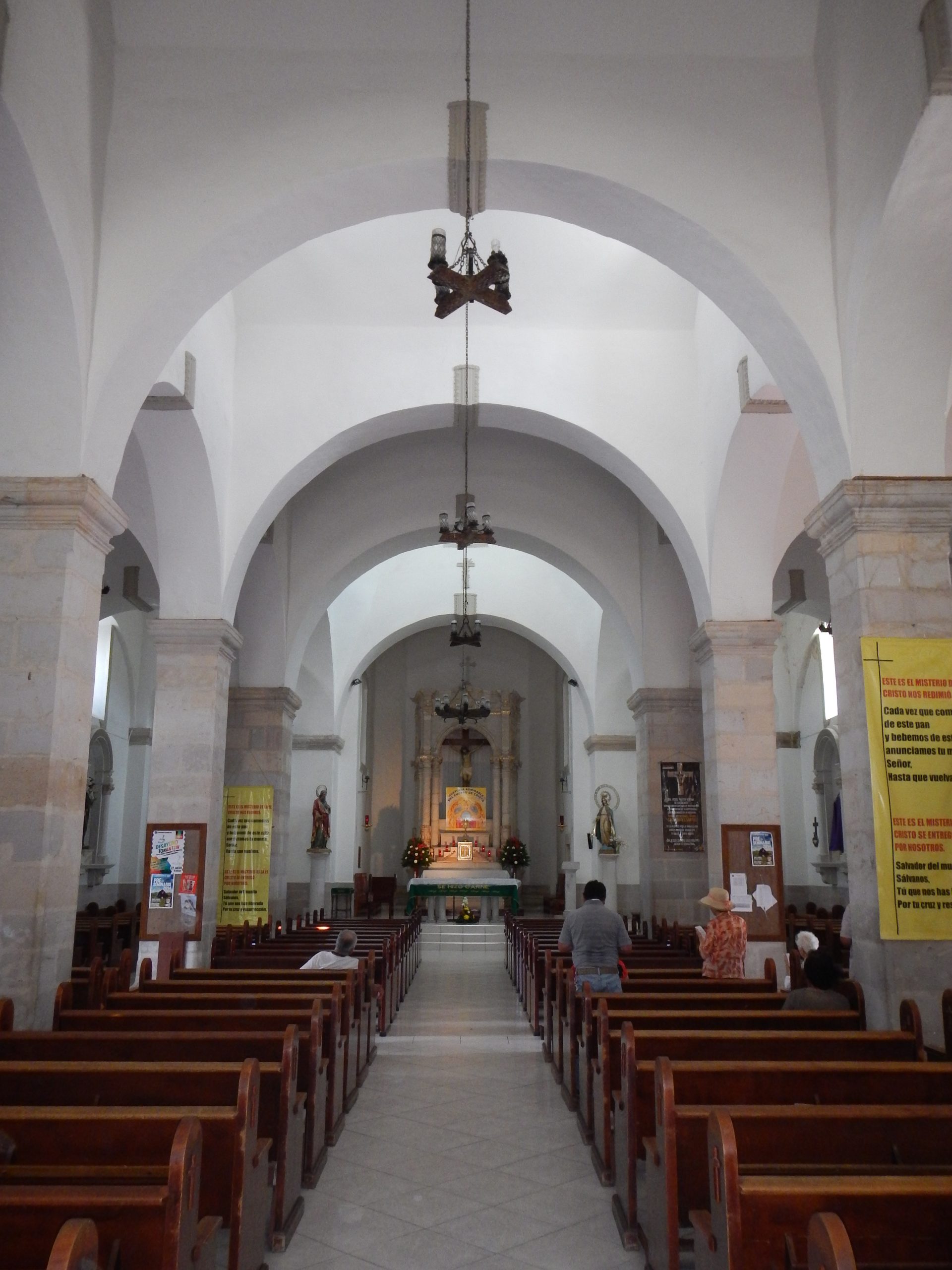 Interior del templo de San Pablo Apóstol